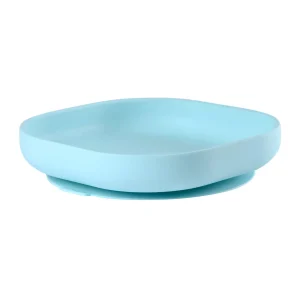 Couverts, Vaisselle Et Bavoirs*BÉABA Assiette Silicone Ventouse Light Blue
