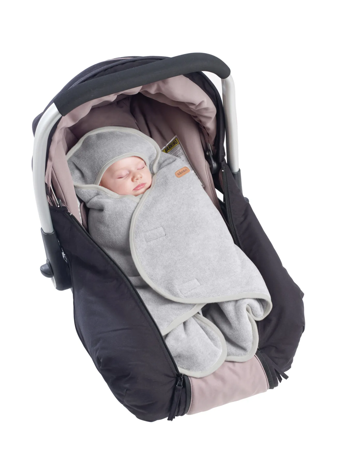 Chancelieres Et Nids D'Ange*BÉABA Babynomade® Double Polaire Heather Grey