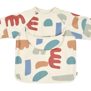 Couverts, Vaisselle Et Bavoirs*BÉABA Bavoir A Manches Evolutif 2 En 1 Playful