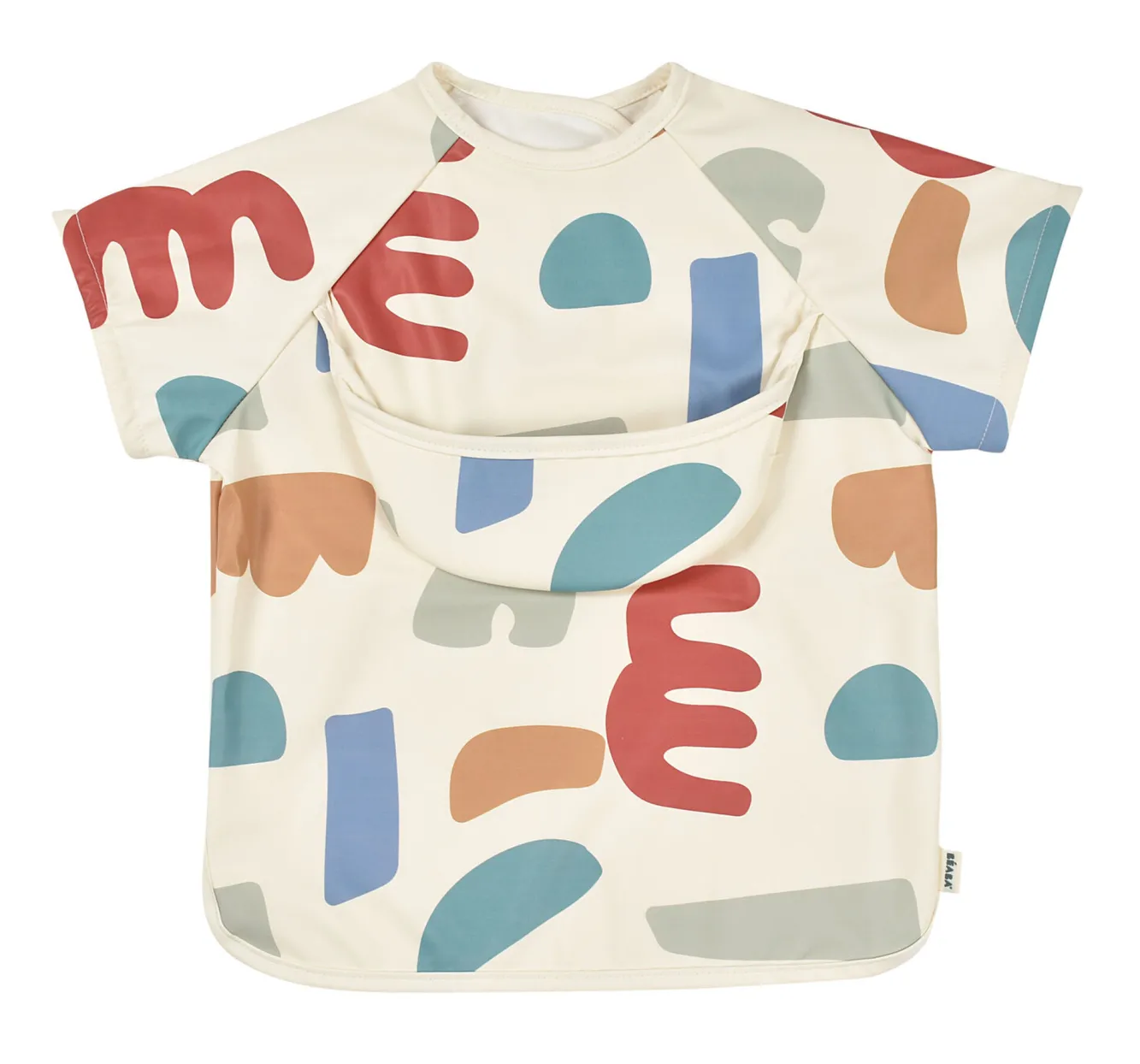 Couverts, Vaisselle Et Bavoirs*BÉABA Bavoir A Manches Evolutif 2 En 1 Playful