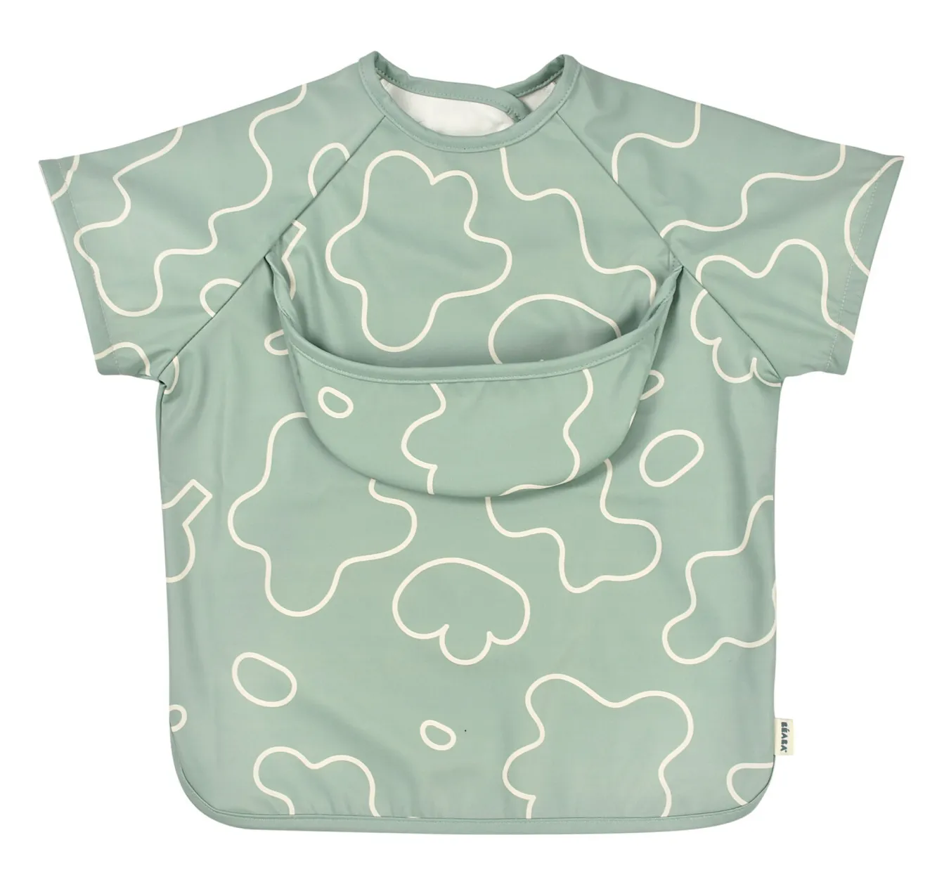 Couverts, Vaisselle Et Bavoirs*BÉABA Bavoir A Manches Evolutif 2 En 1 Sage Green