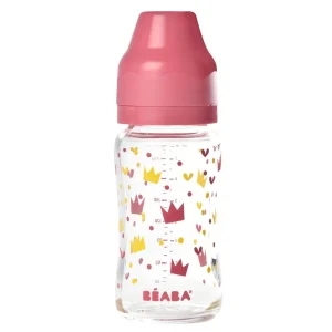Biberons Et Accessoires*BÉABA Biberon Verre Col Large 240Ml Crown Pink