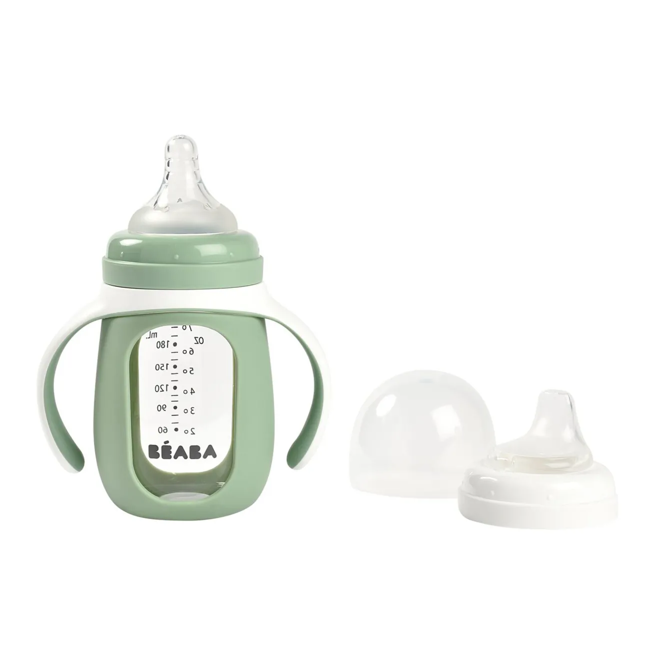 Biberons Et Accessoires*BÉABA Biberon Verre D'Apprentissage 210 Ml Sage Green