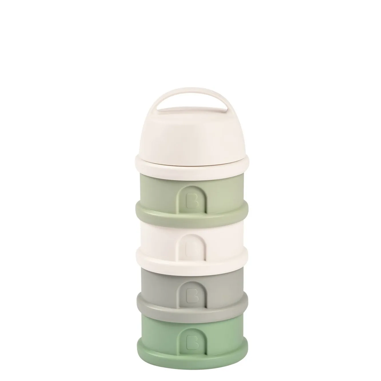 Sorties De Bébé*BÉABA Boite Doseuse 4 Compartiments Cotton / Sage Green