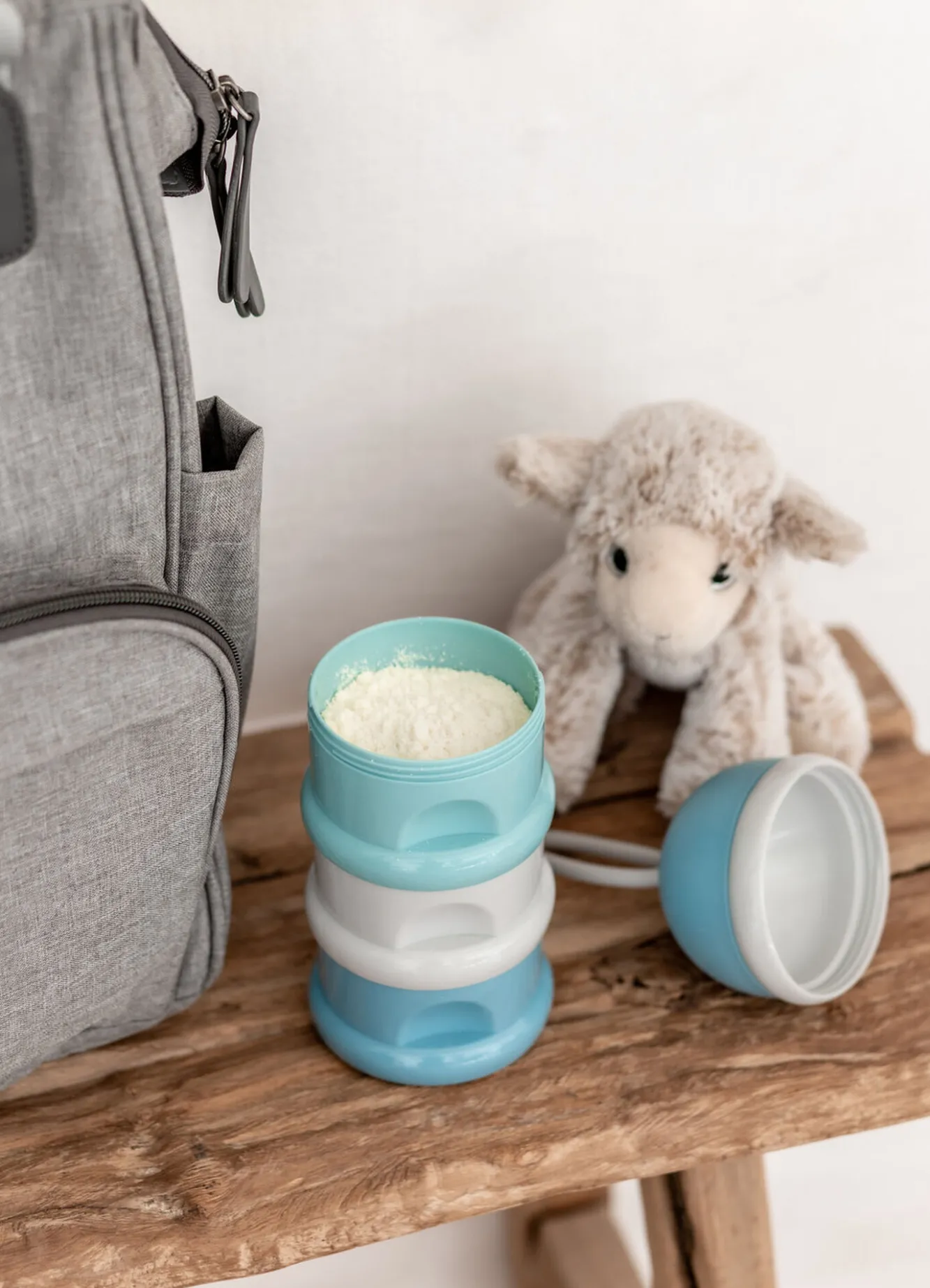 Doseurs De Lait*BÉABA Boite Doseuse De Lait Empilable Blue