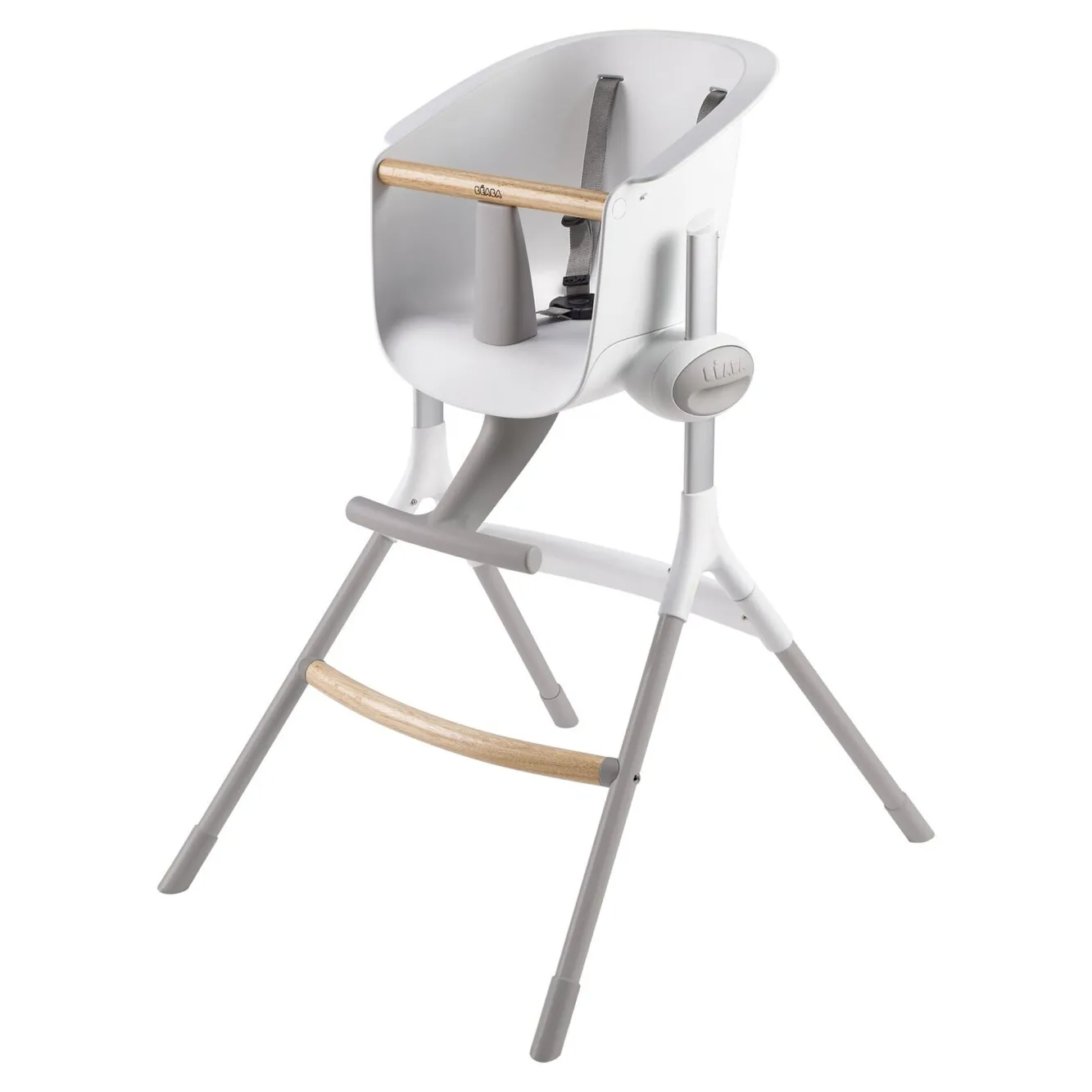Chaise Haute*BÉABA Chaise Haute Evolutive Up & Down White/Grey