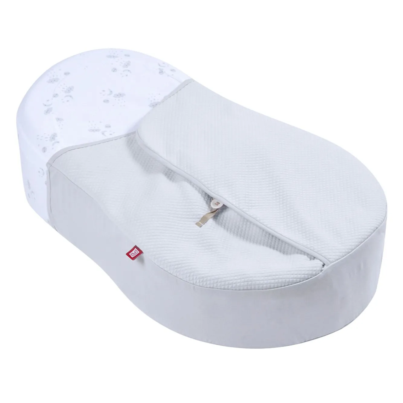 Cocoonababy®*BÉABA Cocoonacover™ Ouatinee Fleur De Coton® Pearl Grey