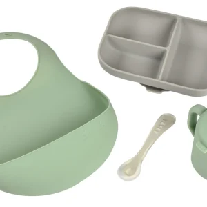 Goûter Sain*BÉABA Coffret Repas Les Essentiels Grey / Sage Green