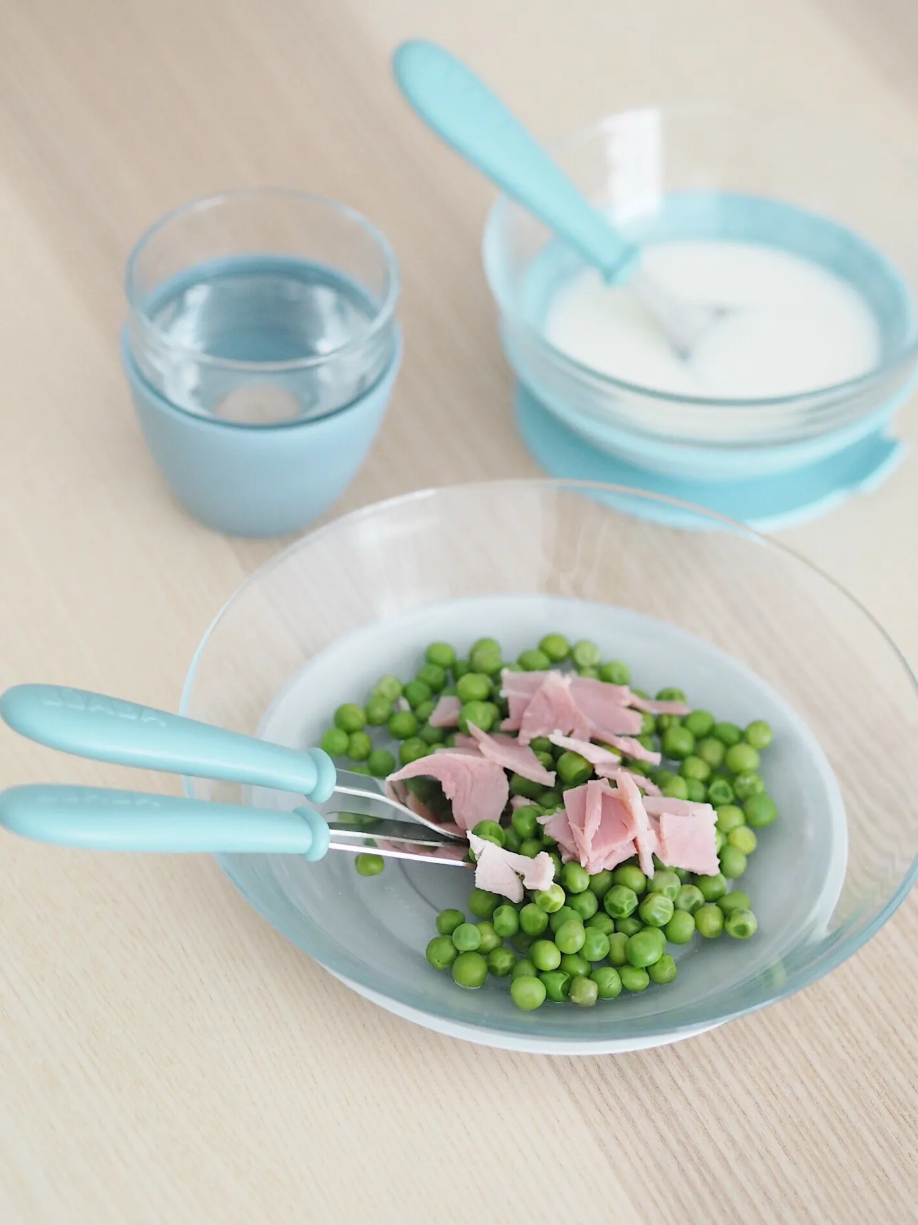 Couverts, Vaisselle Et Bavoirs*BÉABA Coffret Repas Verre Jungle