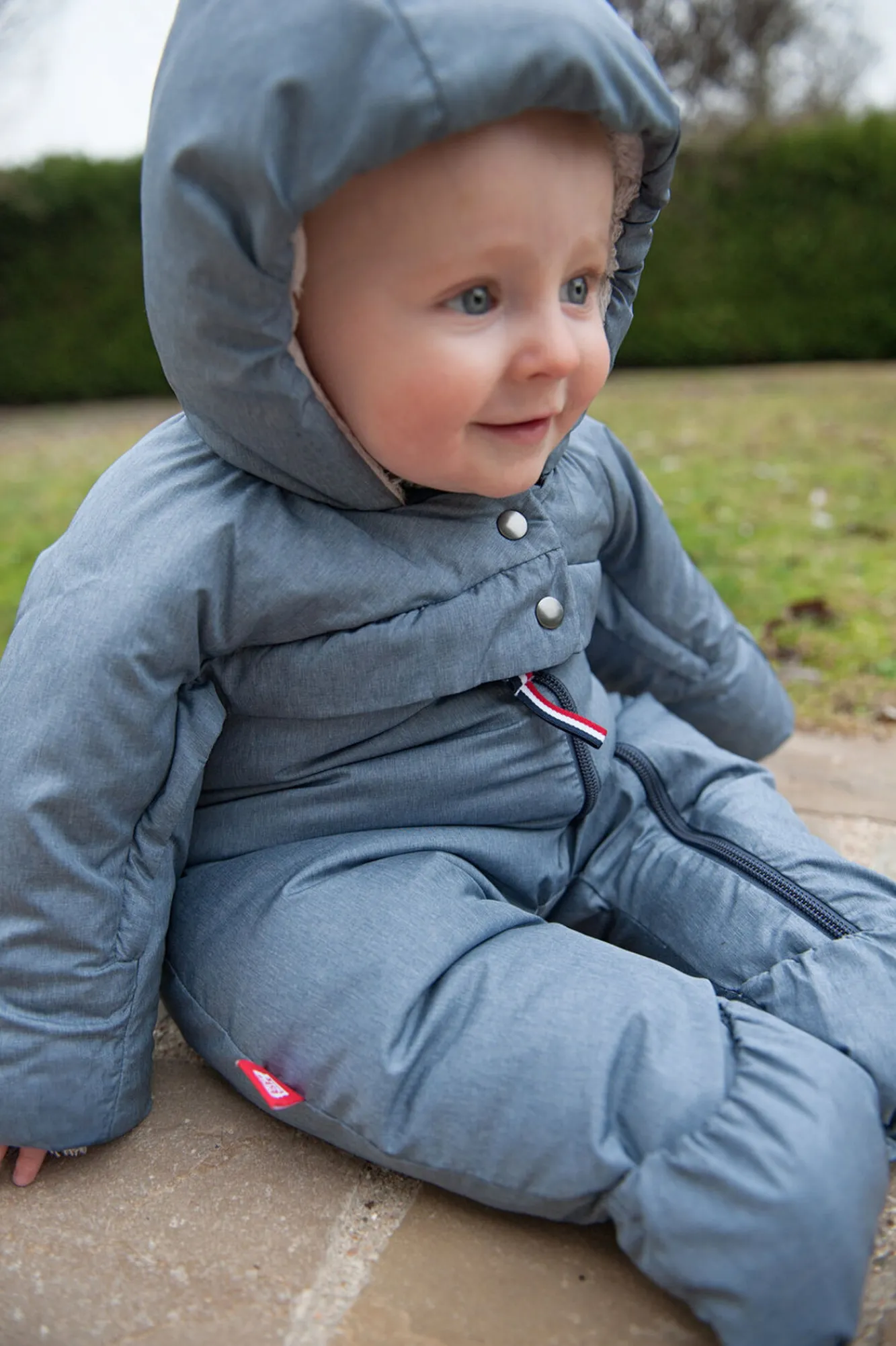 Chancelieres Et Nids D'Ange*BÉABA Combi T-Zip 0-6M Heather Blue