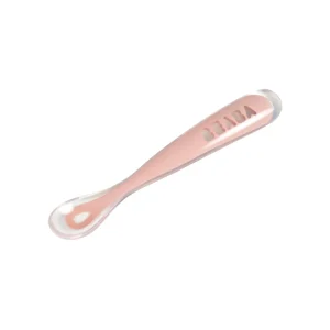 Couverts, Vaisselle Et Bavoirs*BÉABA Cuillere 1Er Age Silicone Old Pink