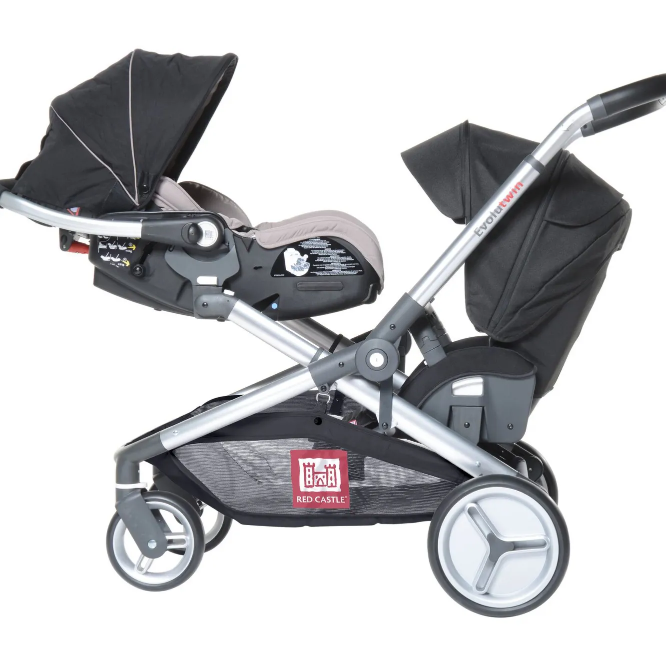 Poussettes Et Accessoires*BÉABA Evolutwin® 2 Assises Black