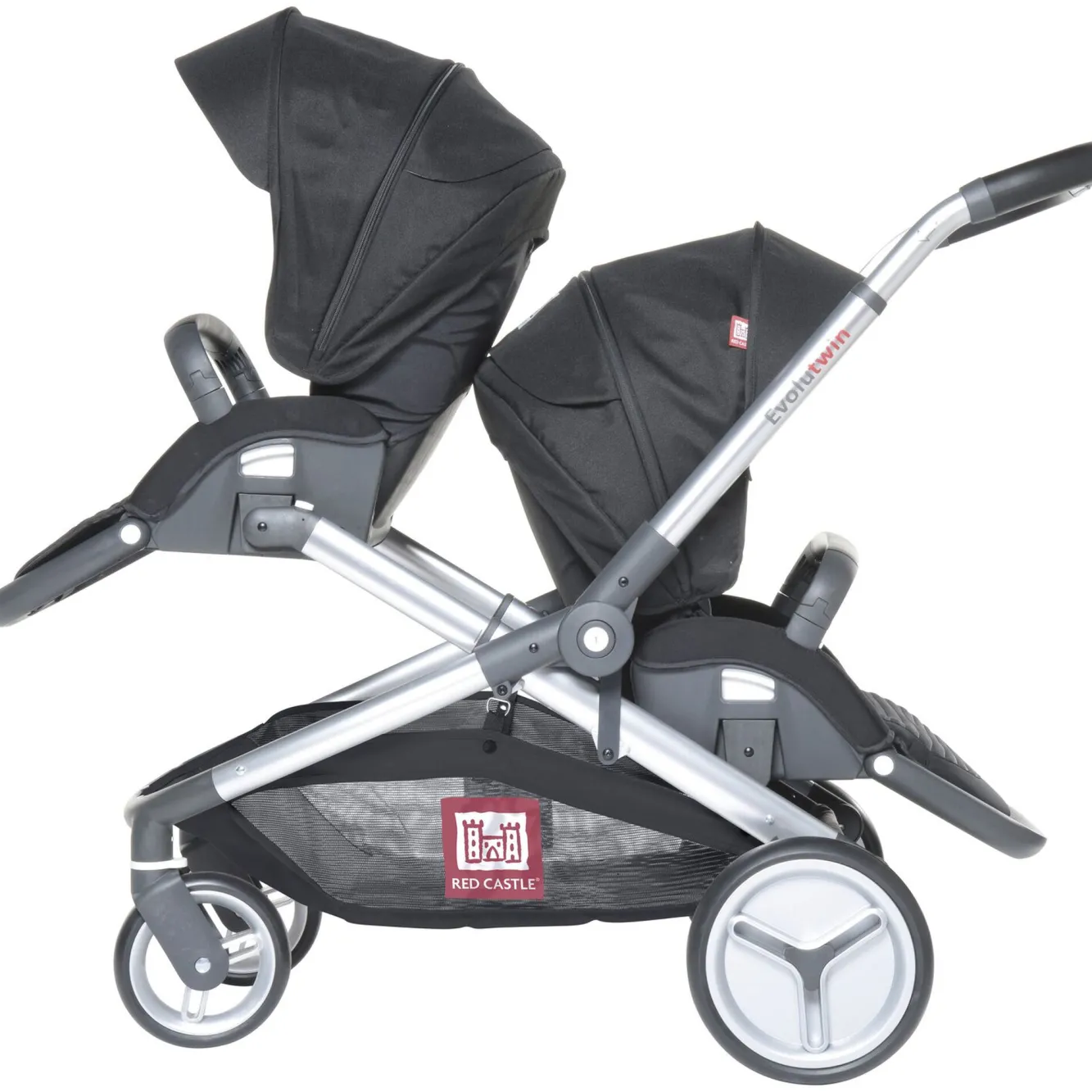 Poussettes Et Accessoires*BÉABA Evolutwin® 2 Assises Black