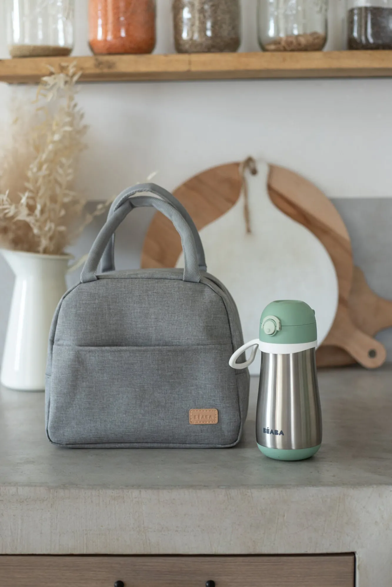 Biberons Et Accessoires*BÉABA Gourde Inox 350 Ml Sage Green