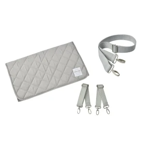 Pièces Détachées*BÉABA Kit Accessoires - Sac Grey : Matelas Amovible, Attaches Pous