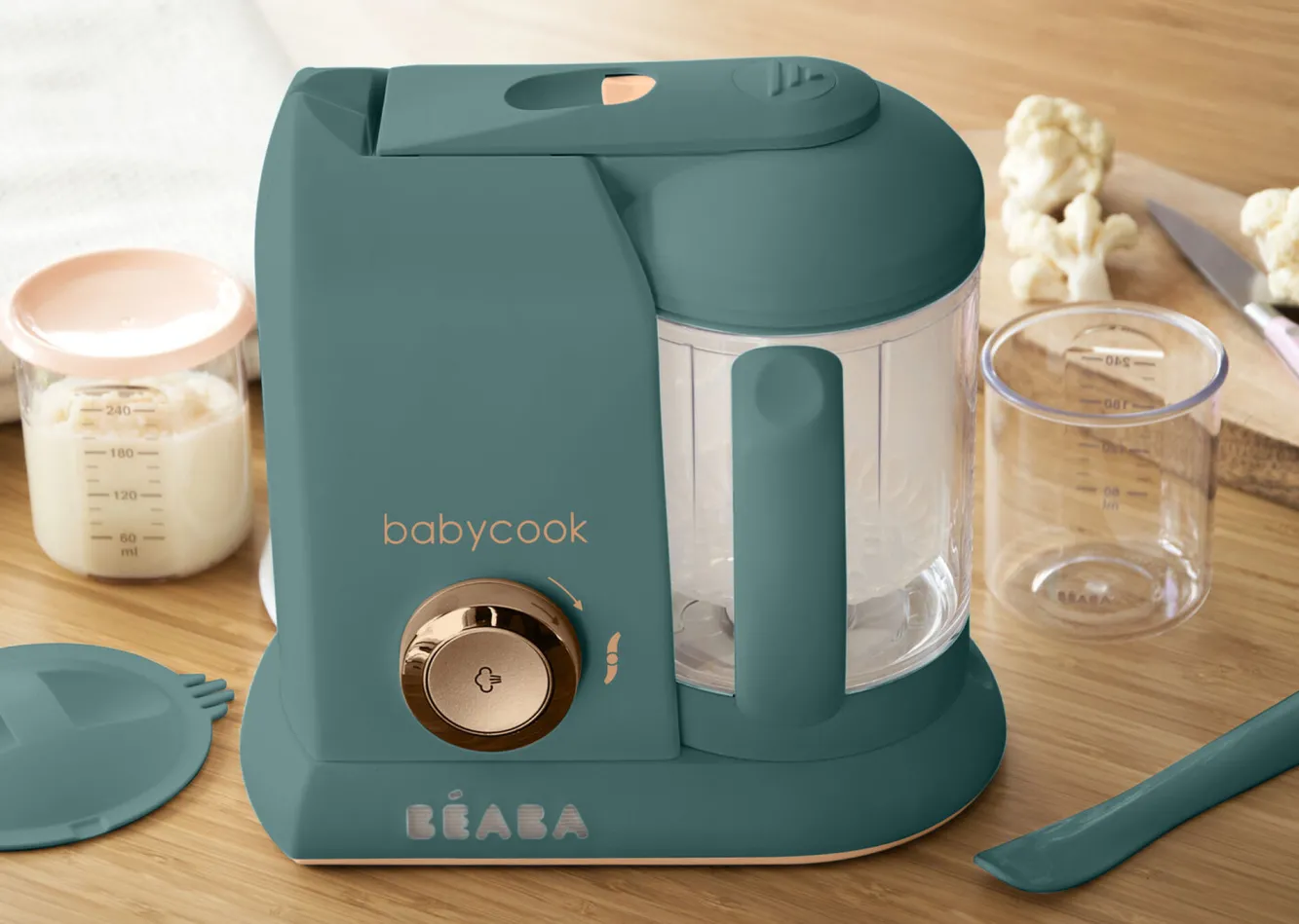Babycook® Solo*BÉABA Le Robot Cuiseur Babycook® Solo Pine Green