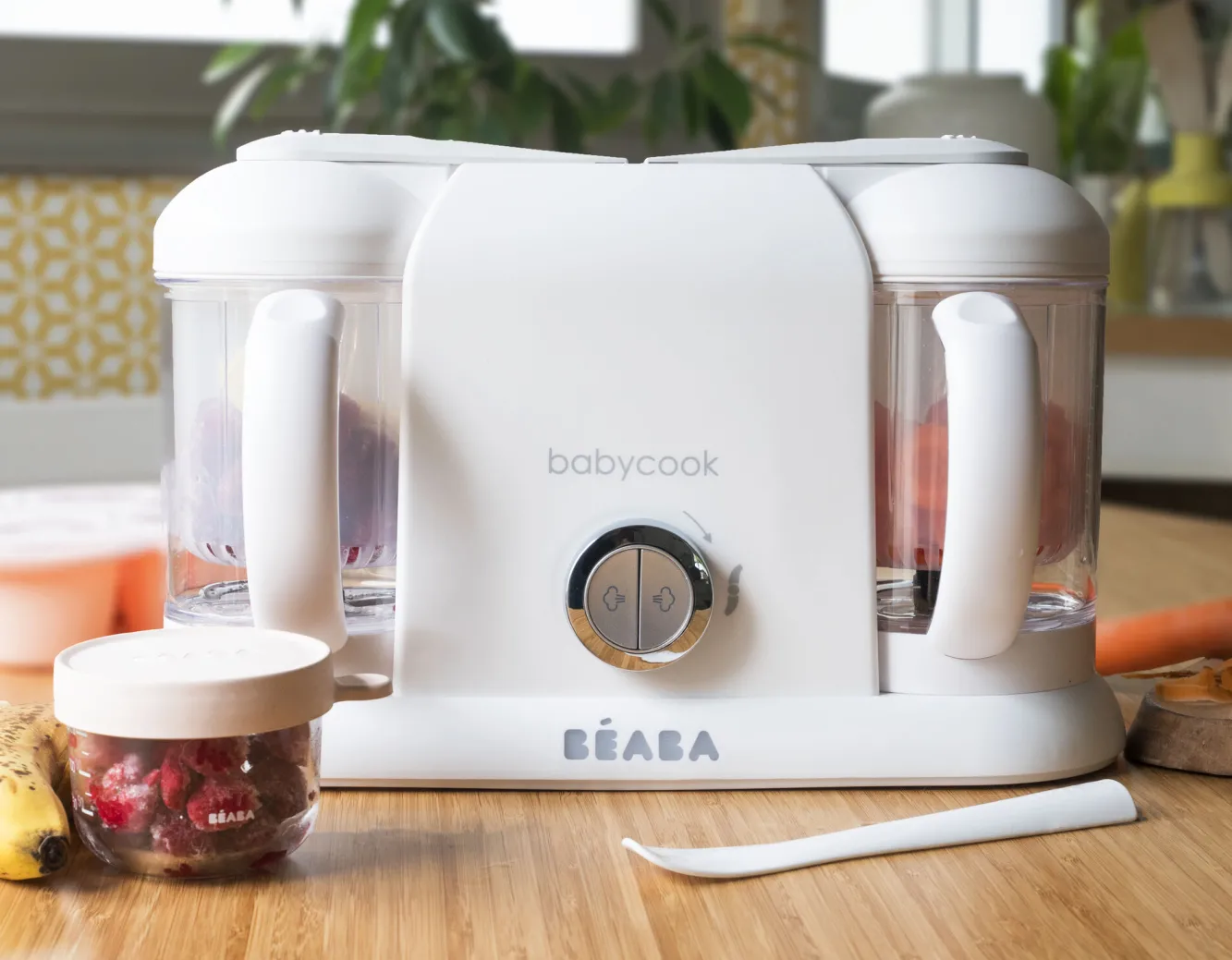 Babycook® Duo*BÉABA Le Robot Cuiseur Babycook® Duo White-Silver