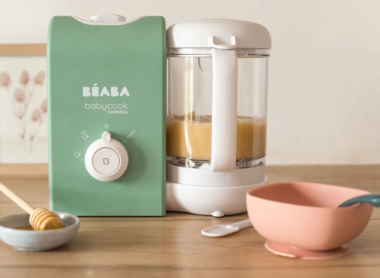 Babycook® Express*BÉABA Le Robot Cuiseur Babycook® Express Sage Green