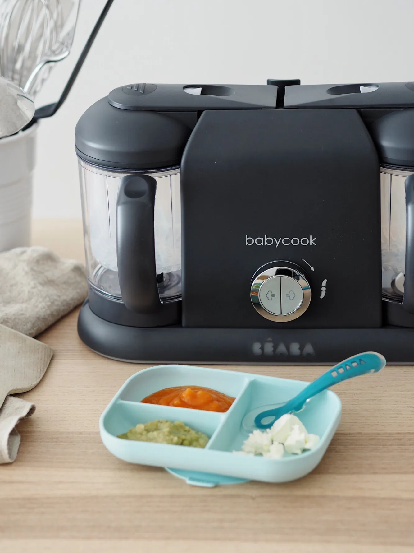 Babycook® Duo*BÉABA Le Robot Cuiseur Babycook® Duo Dark Grey
