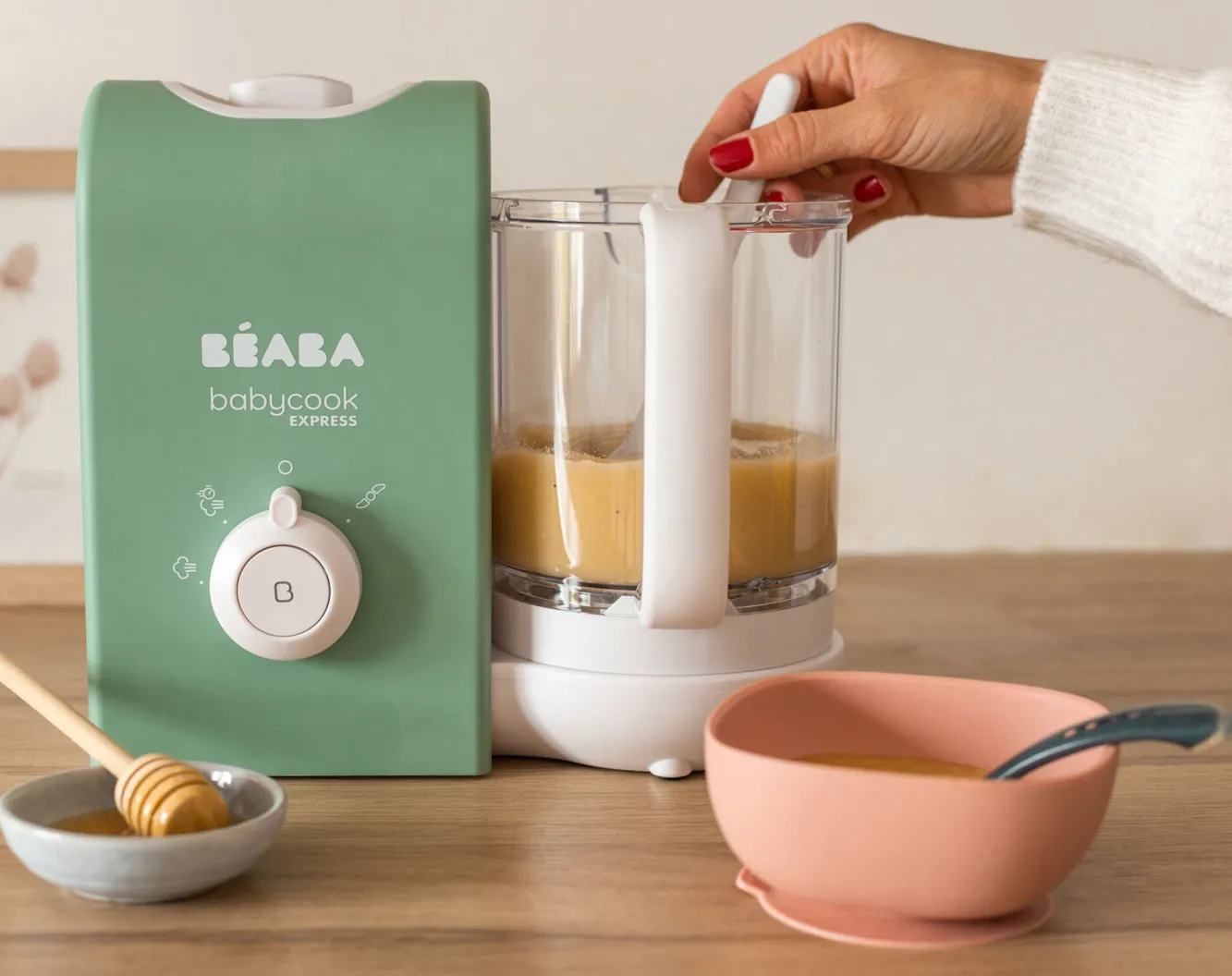 Babycook® Express*BÉABA Le Robot Cuiseur Babycook® Express Sage Green