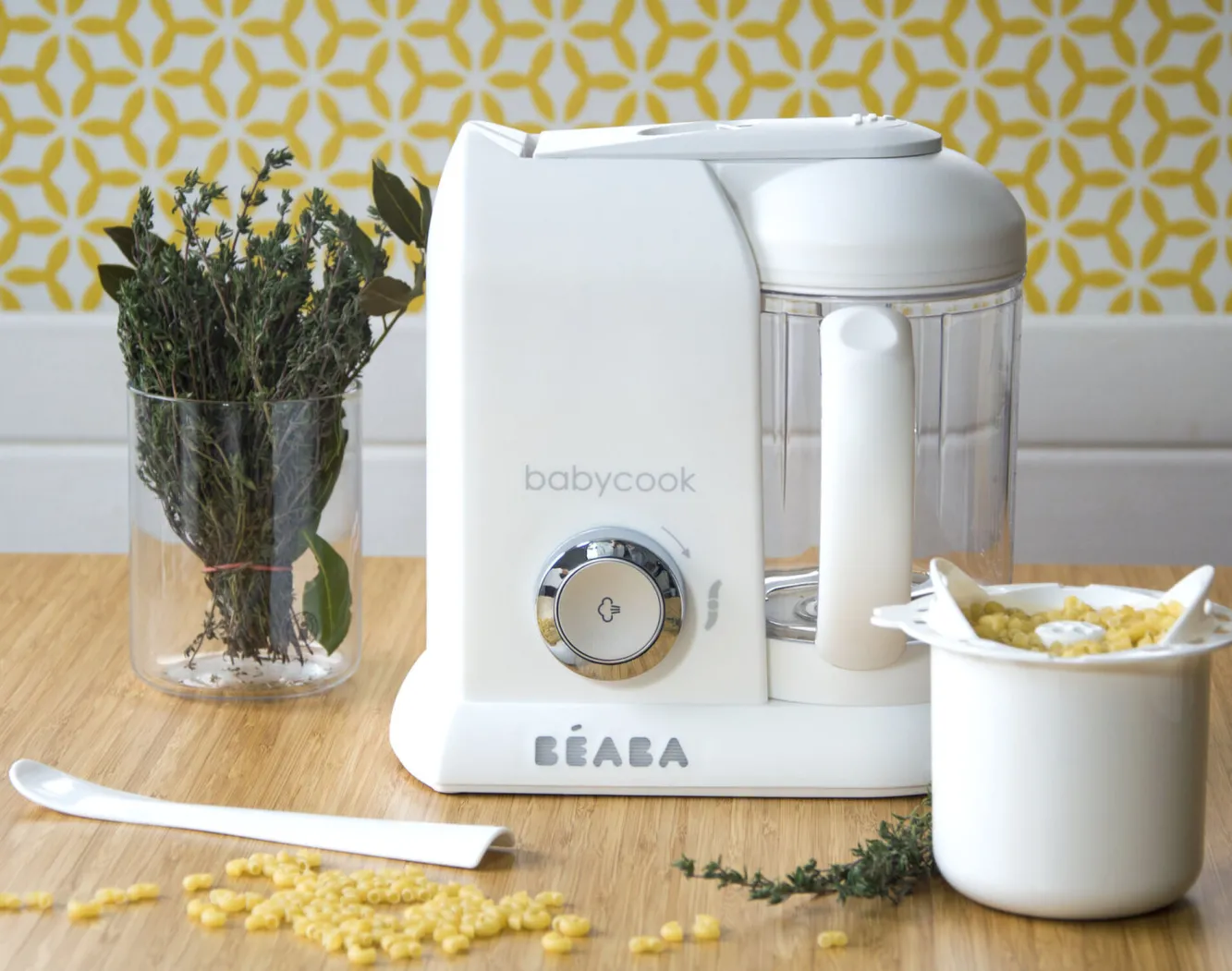 Babycook® Solo*BÉABA Le Robot Cuiseur Babycook® Solo White-Silver