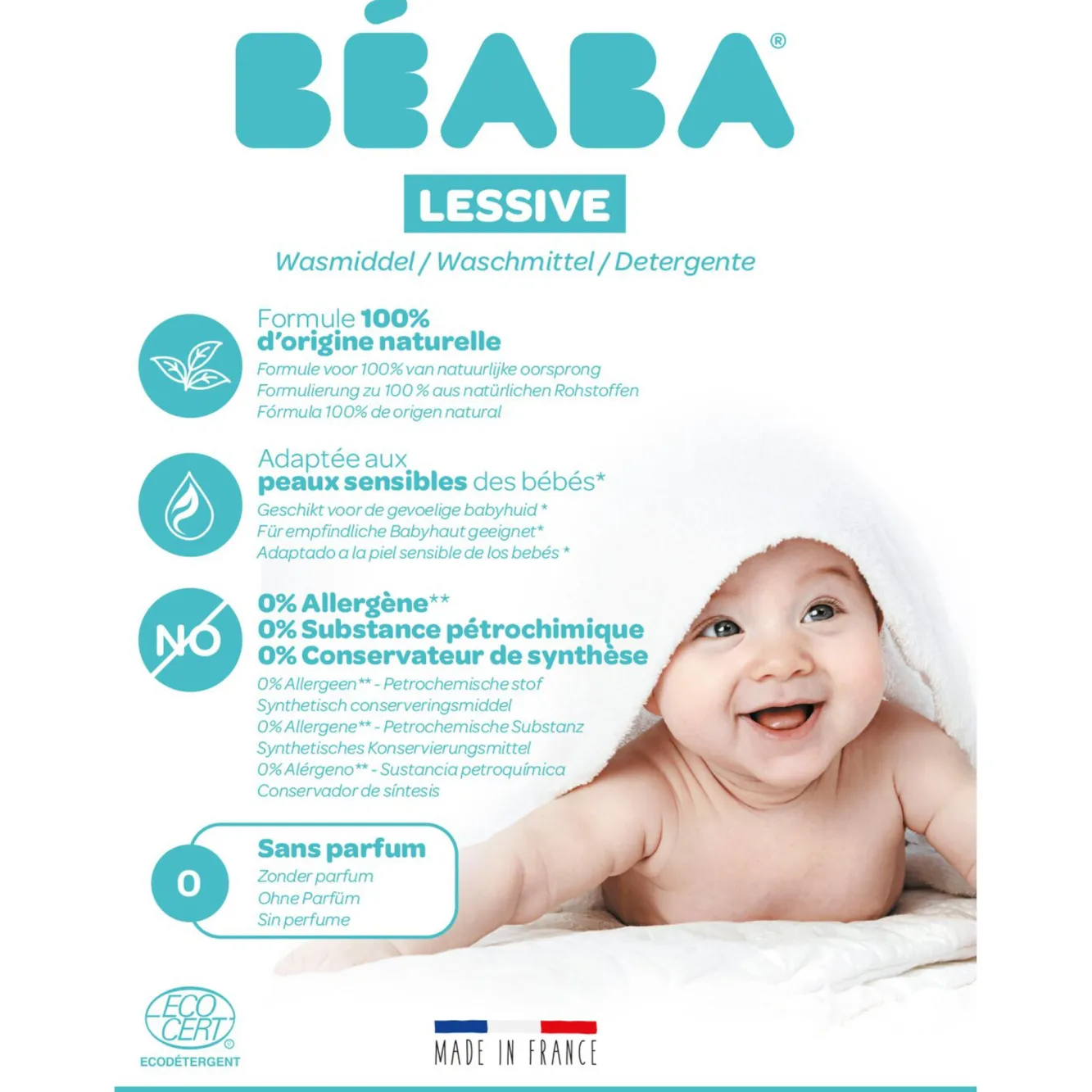 Soins Et Toilette Bébé*BÉABA Lessive Sans Parfum - 1L