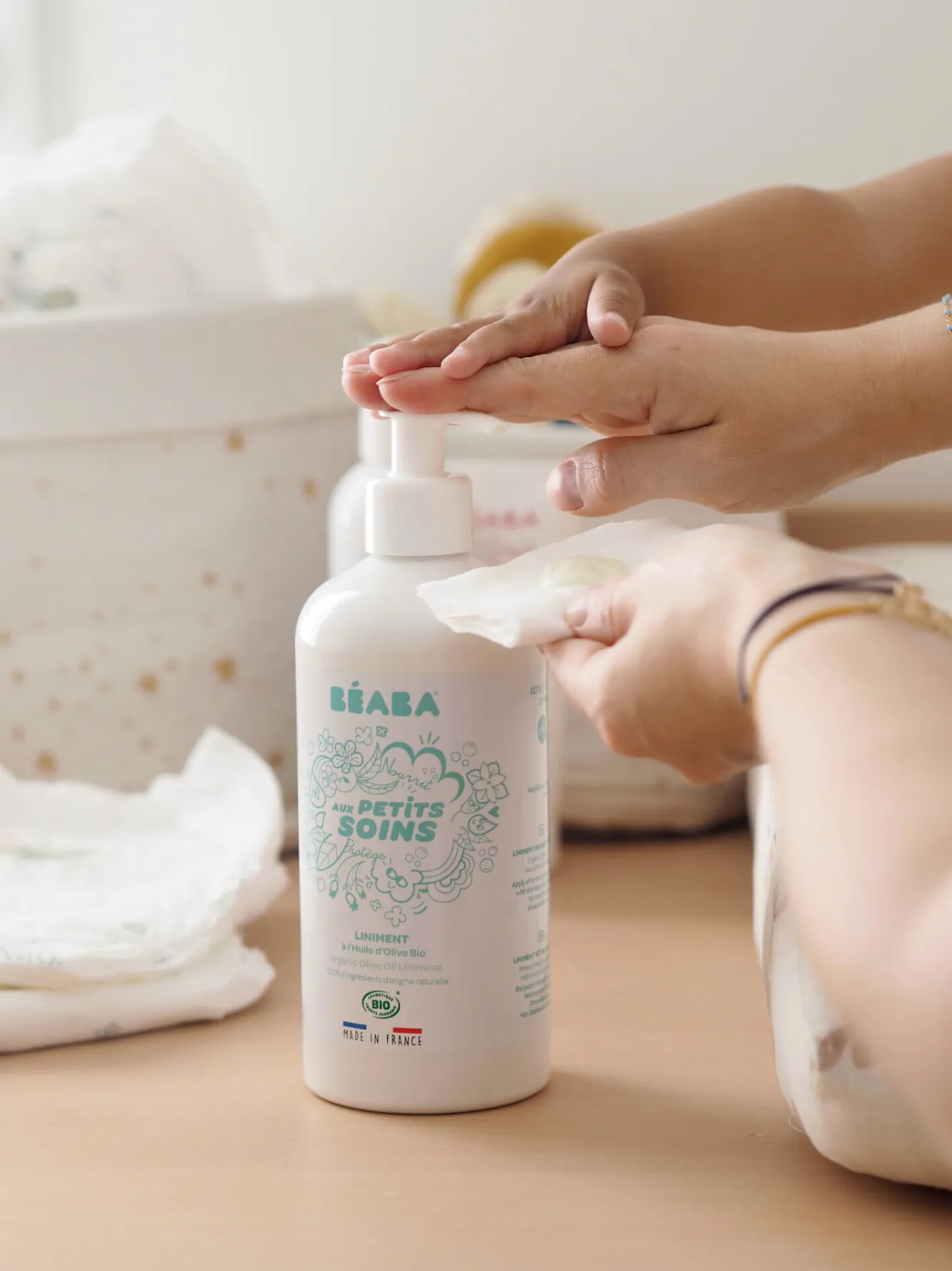 Soins Et Toilette Bébé*BÉABA Liniment Certifie Bio 500 Ml