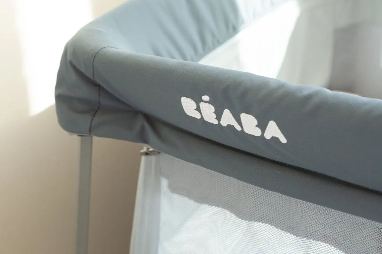 Sorties De Bébé*BÉABA Lit Parapluie 3 En 1 Eazy Sleep Mineral Grey