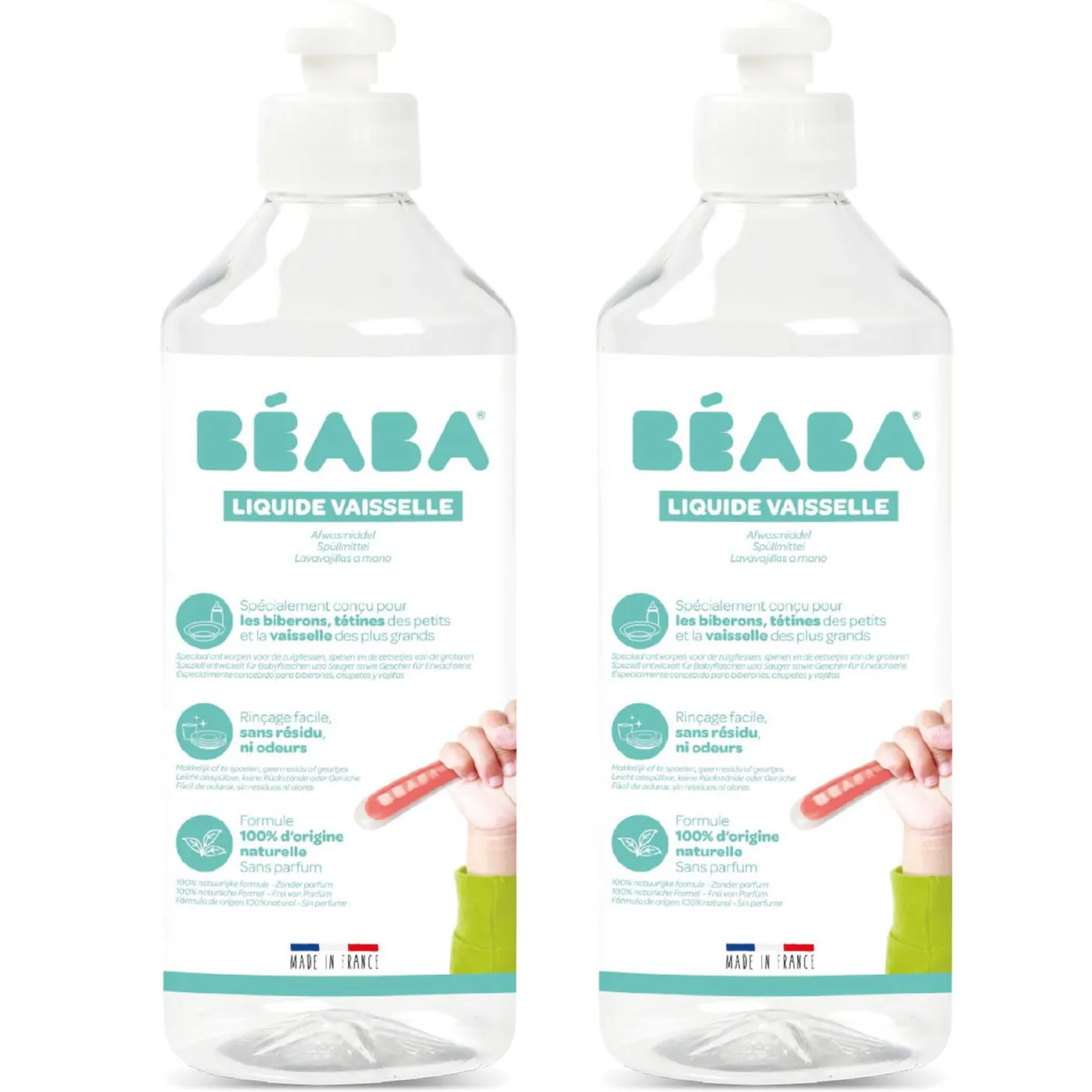 Désinfectants Et Nettoyants*BÉABA Lot 2 Liquides Vaisselle 500 Ml
