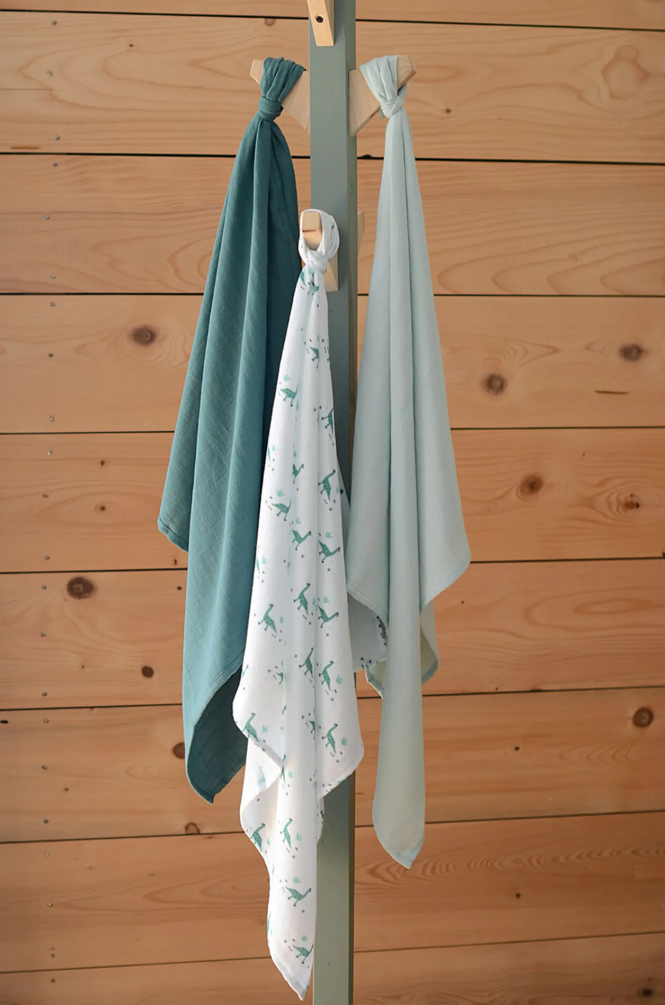 Accessoires De Toilette*BÉABA Lot De 3 Langes En Coton Jurassic