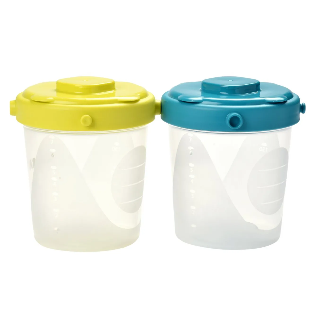 Pots De Conservation*BÉABA Lot De 6 Portions Clip 2Eme Age 200 Ml Neon
