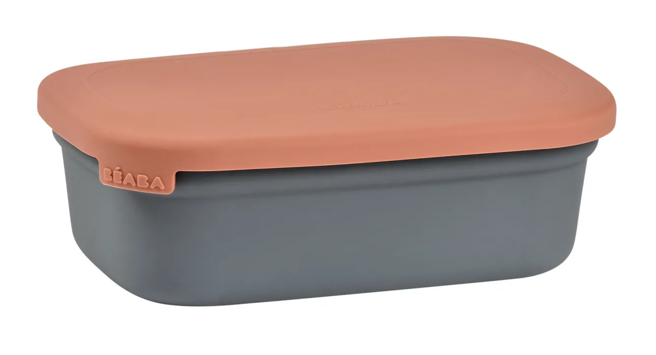 Goûter Sain*BÉABA Lunch Box Ceramique Mineral / Terracotta