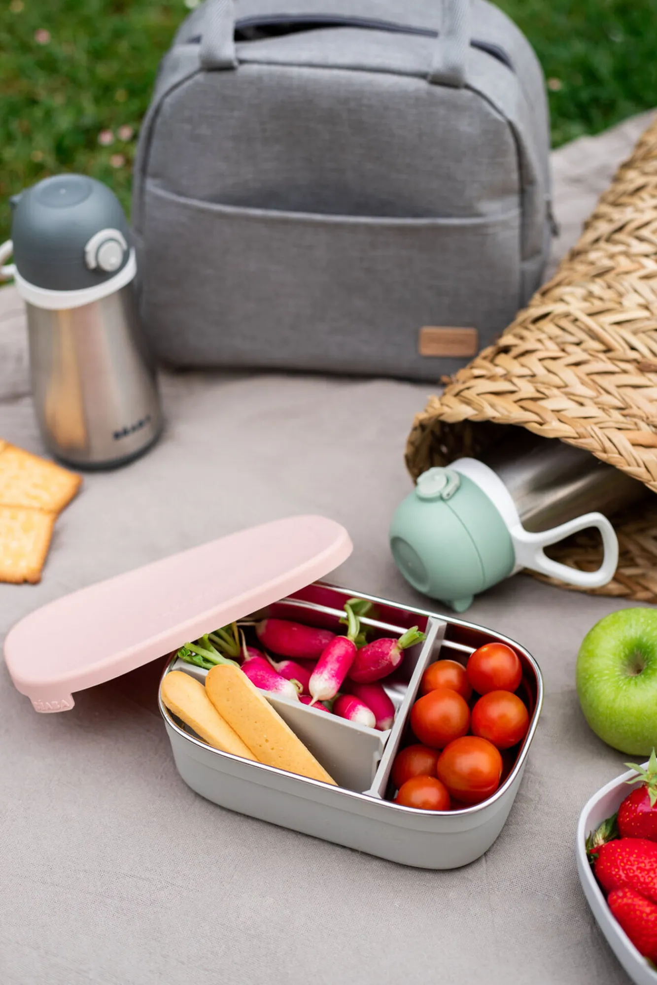 Goûter Sain*BÉABA Lunch Box Powder Pink