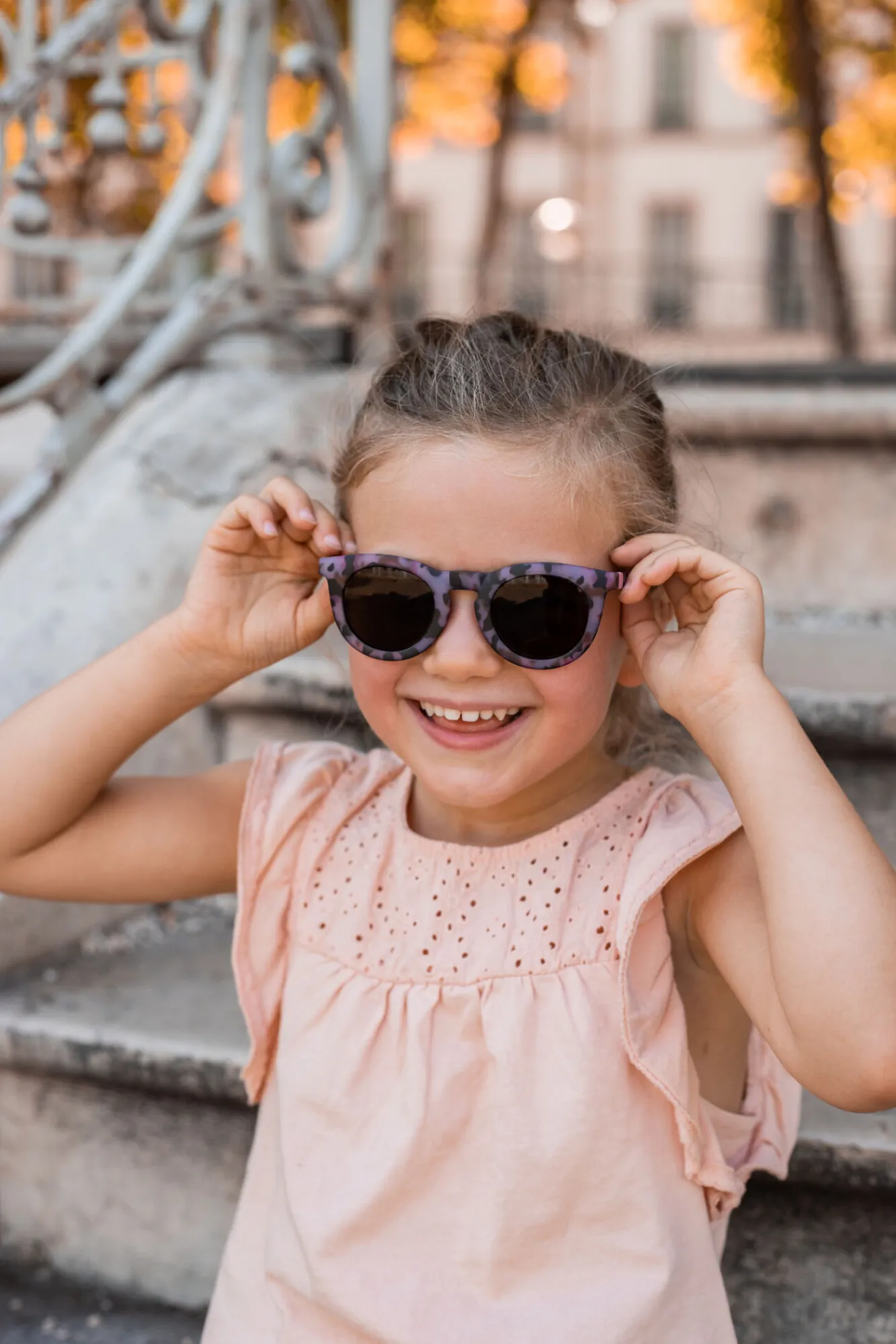 Lunettes De Soleil*BÉABA Lunettes 4-6 Ans Sunshine Pink Tortoise