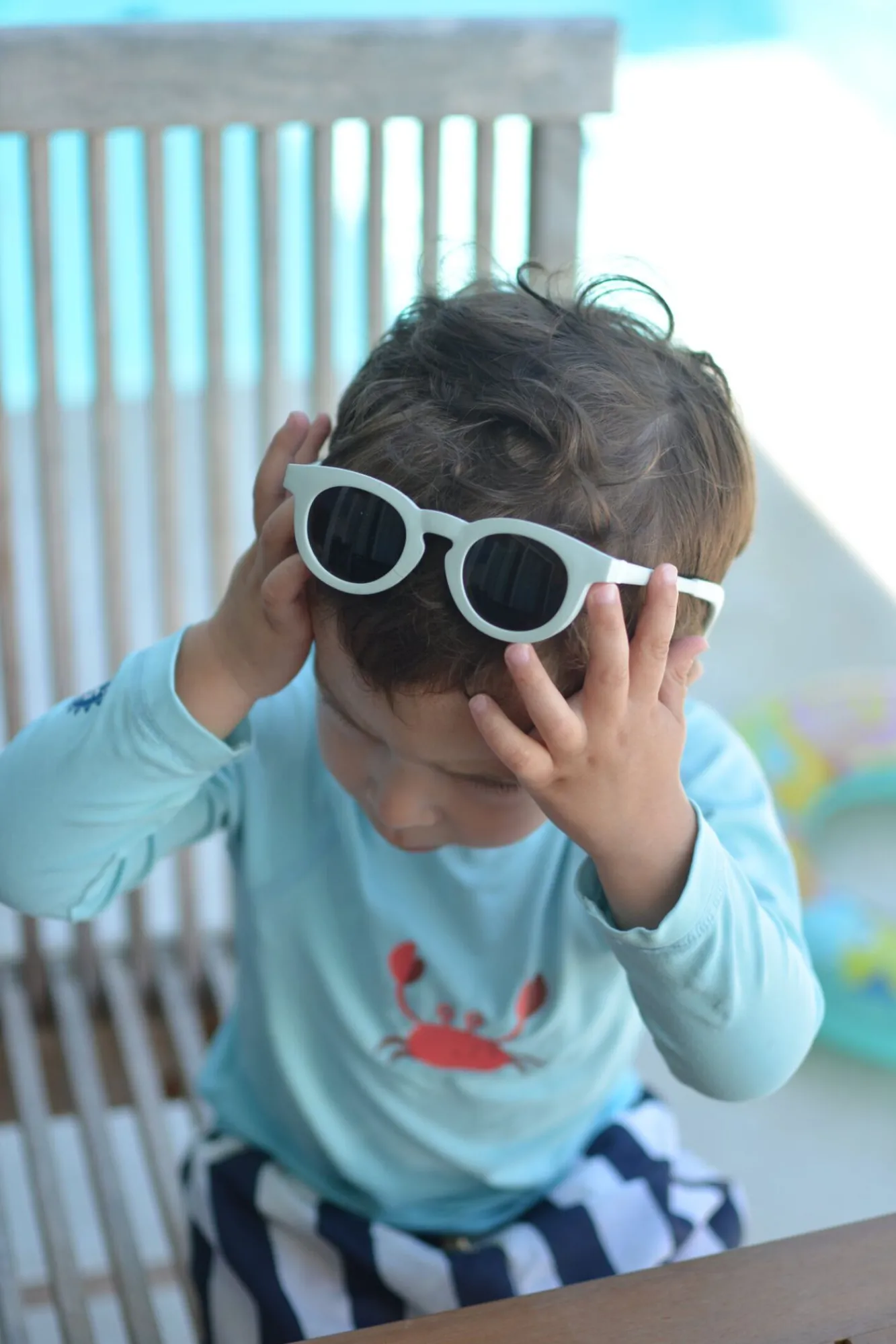 Lunettes De Soleil*BÉABA Lunettes 9-24 Mois Delight Blue