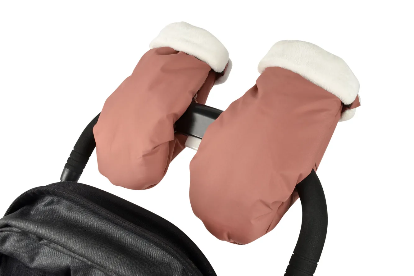 Poussettes Et Accessoires*BÉABA Moufles Poussette Terracotta
