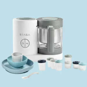Babycook® Néo*BÉABA Pack Babycook® Néo - Mes Premiers Repas Stormy