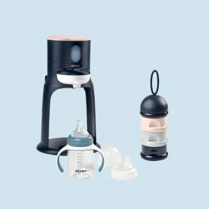 Chauffe-Biberon Et Préparateurs*BÉABA Pack Bib'Expresso® - Mes Premiers Biberons Blue