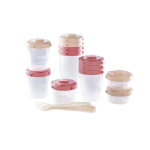 Pots De Conservation*BÉABA Pack 1Er Repas Pink