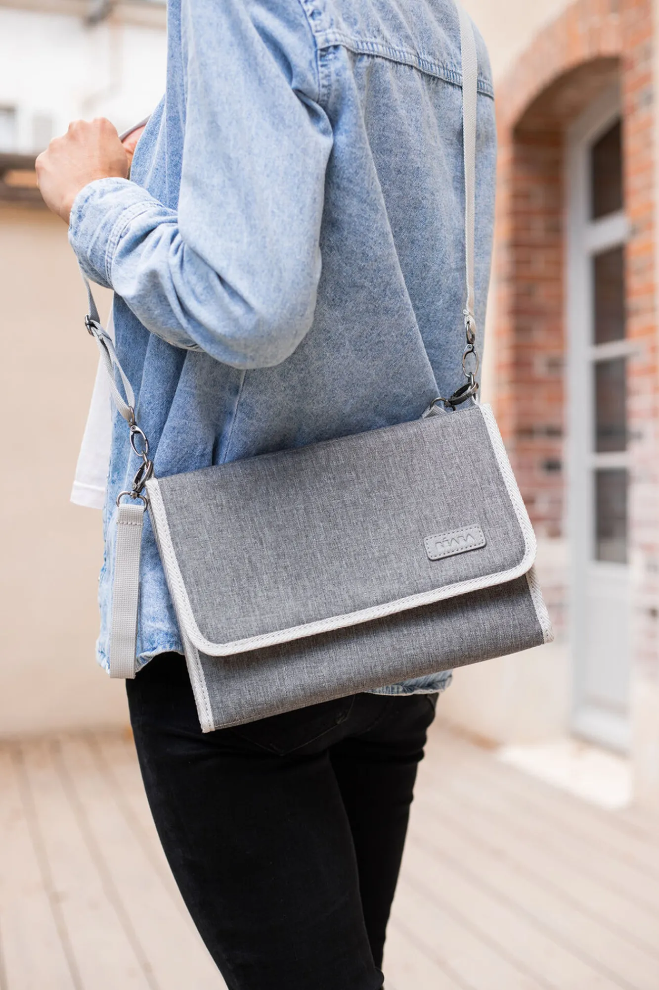 Accessoires De Toilette*BÉABA Pochette A Langer Geneve Heather Grey