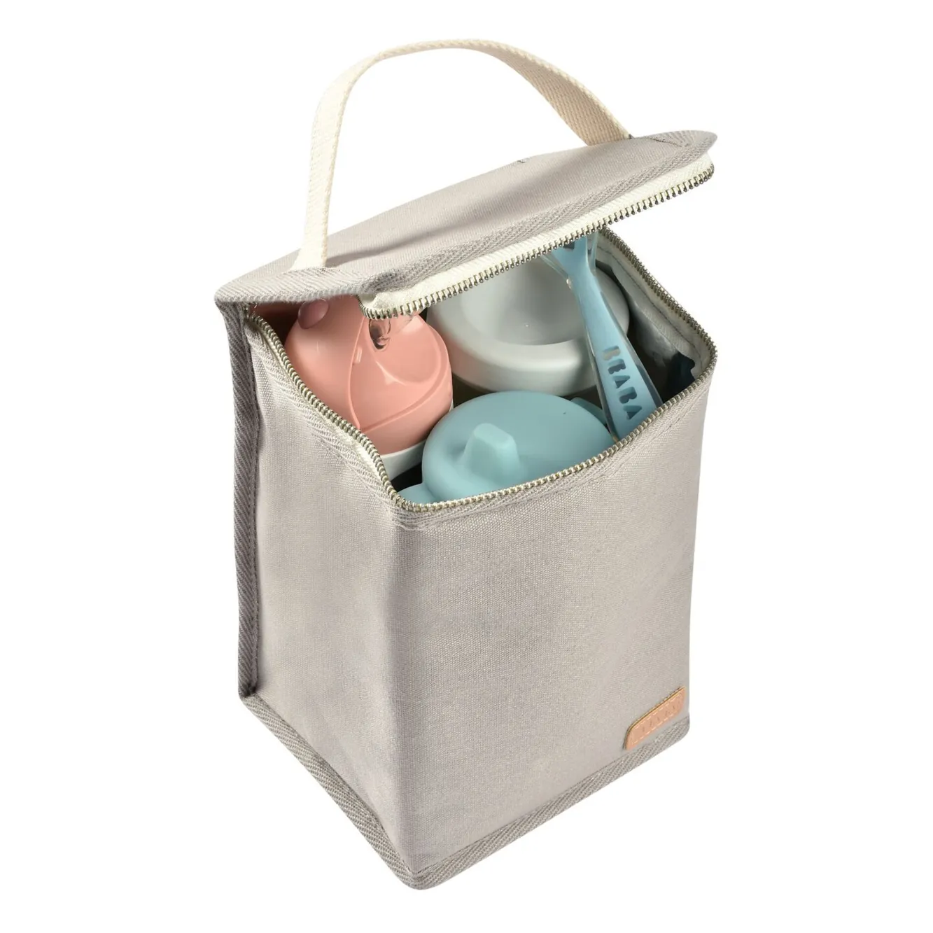 Sacs Isotherme Bébé*BÉABA Pochette Repas Isotherme Pearl Grey