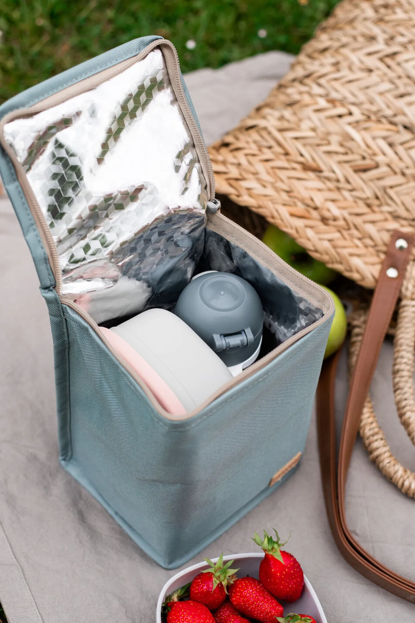 Sacs Isotherme Bébé*BÉABA Pochette Repas Isotherme Frosty Green