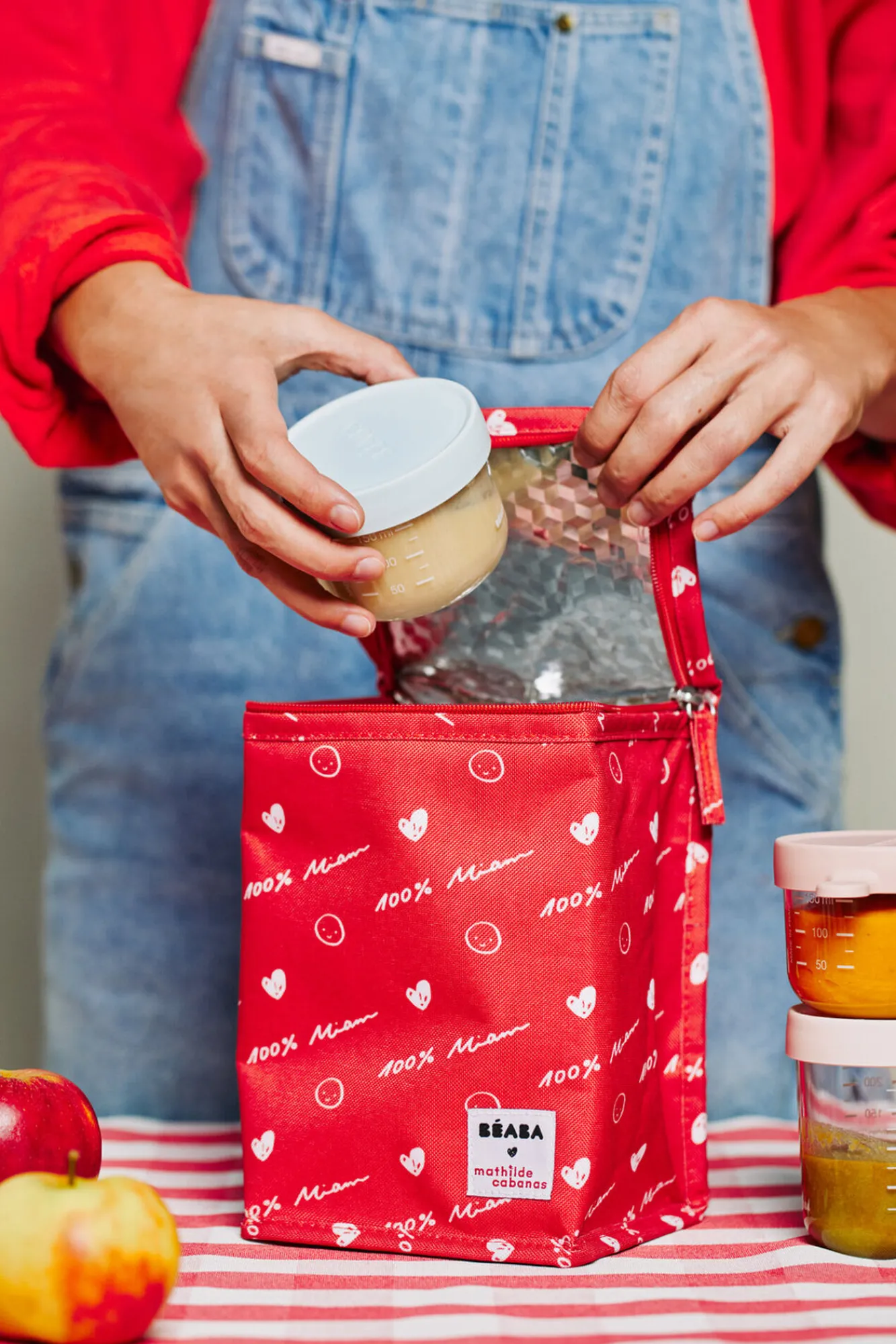 Sacs Isotherme Bébé*BÉABA Pochette Repas Isotherme Mathilde Cabanas