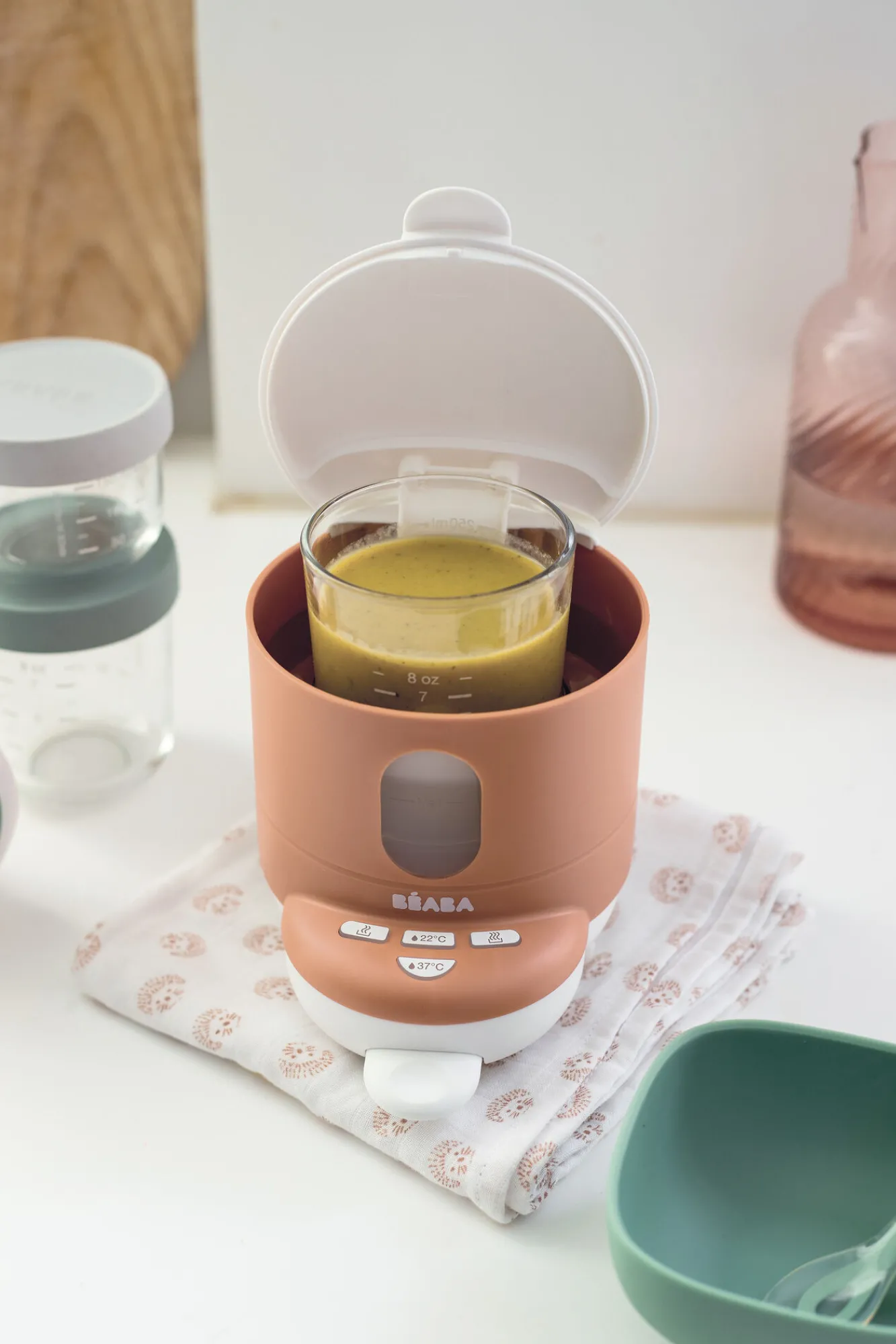 Chauffe-Biberon Et Préparateurs*BÉABA Preparateur De Biberon Bib'Expresso® Terracotta