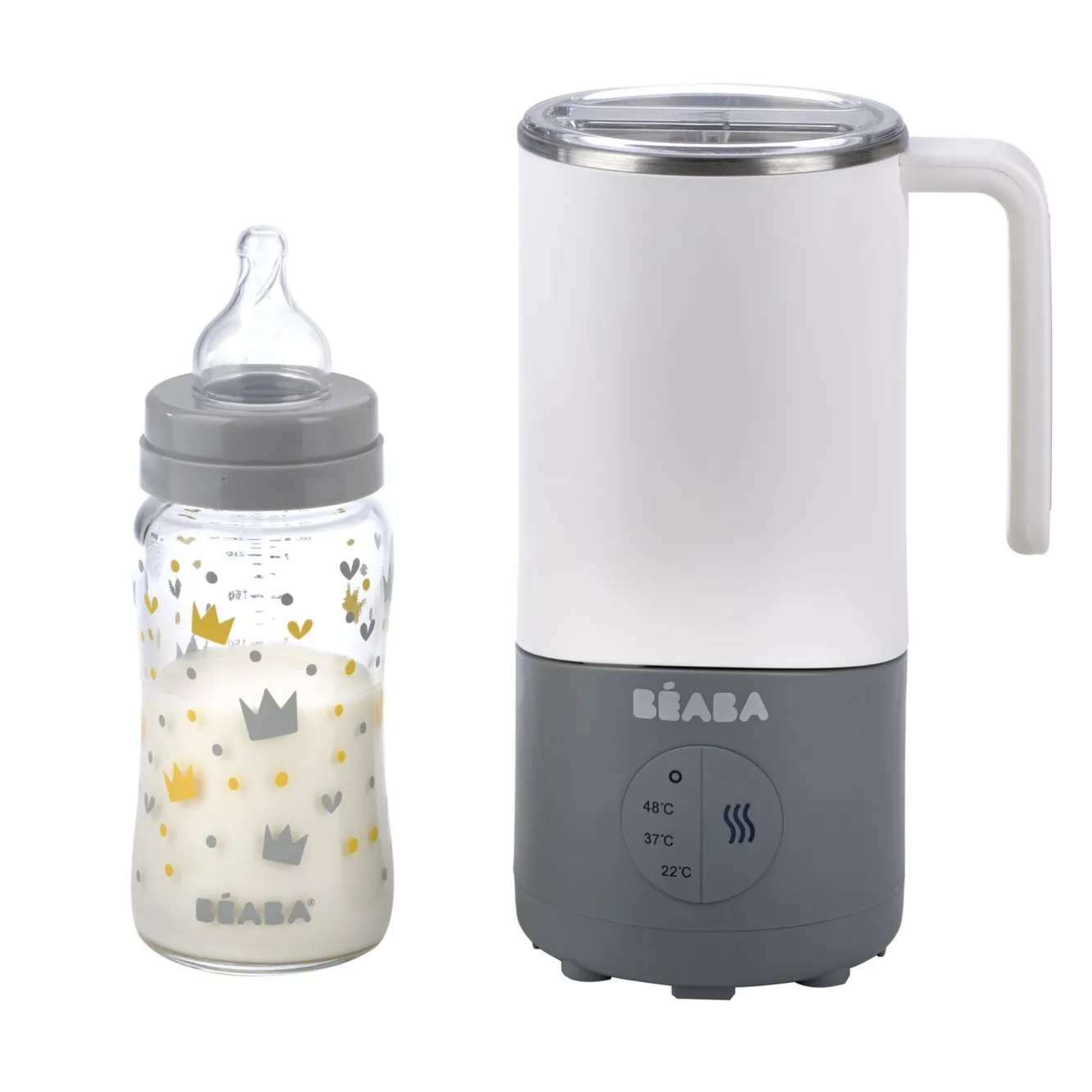 Chauffe-Biberon Et Préparateurs*BÉABA Preparateur De Boissons Milk Prep® White-Grey