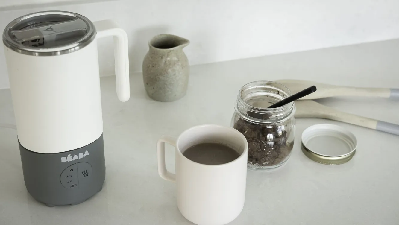 Chauffe-Biberon Et Préparateurs*BÉABA Preparateur De Boissons Milk Prep® White-Grey