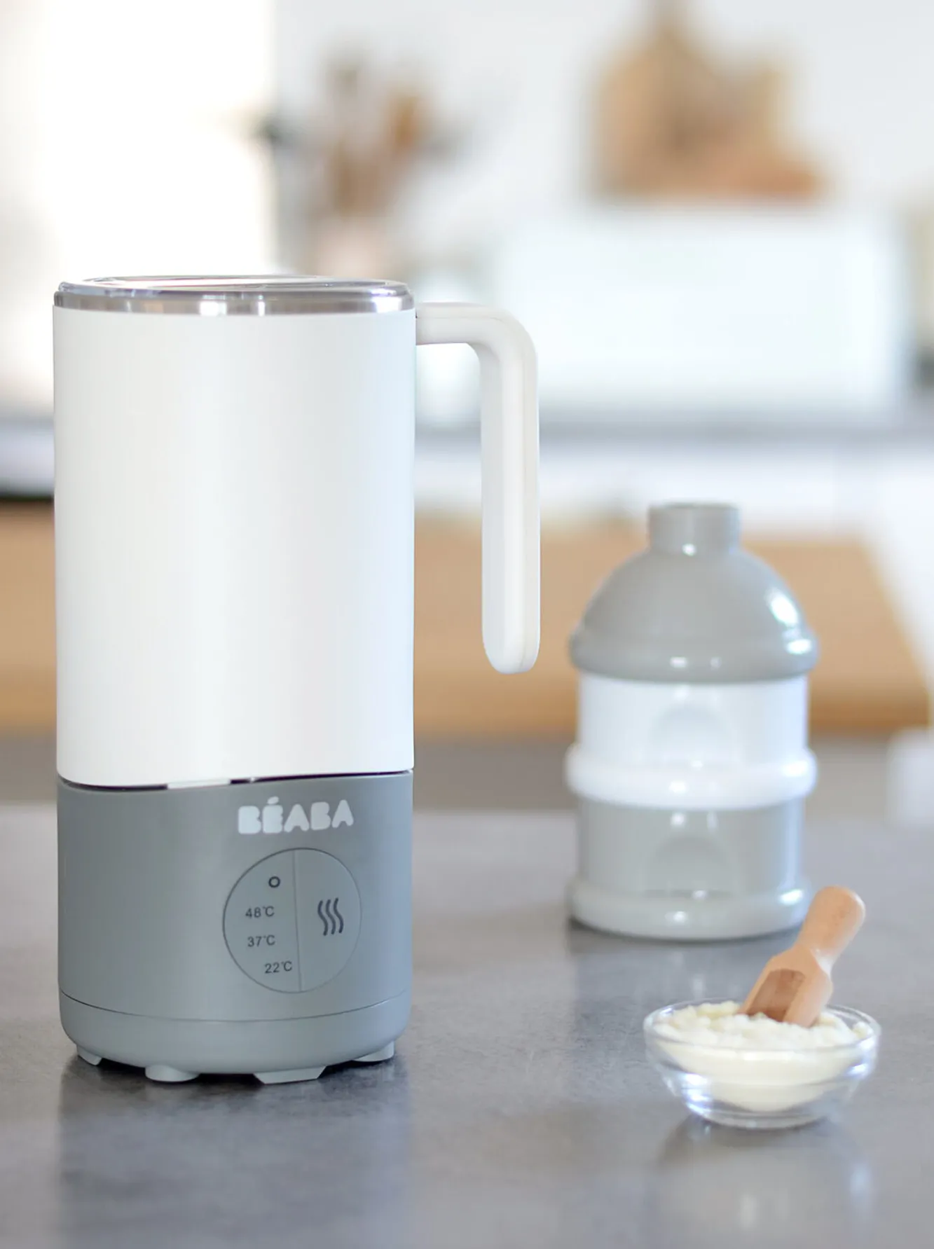 Chauffe-Biberon Et Préparateurs*BÉABA Preparateur De Boissons Milk Prep® White-Grey
