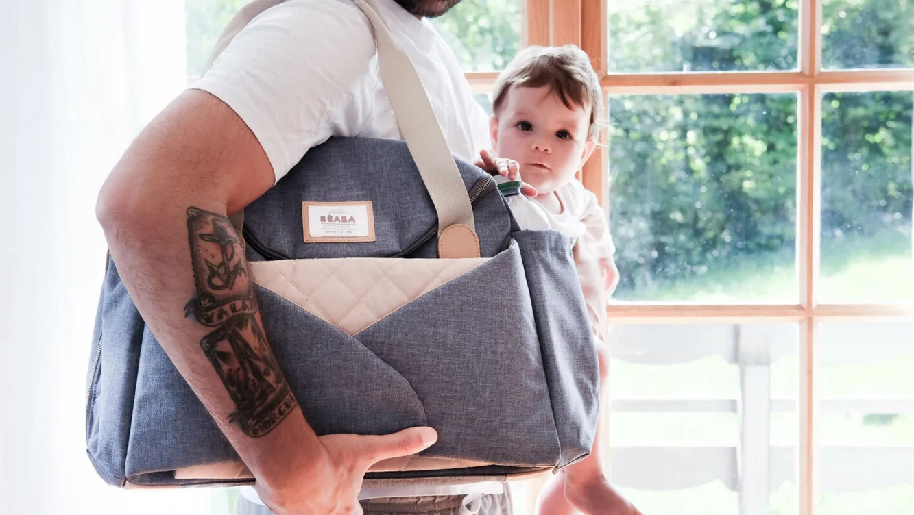 Sacs À Langer*BÉABA Sac A Langer Sydney Heather Blue