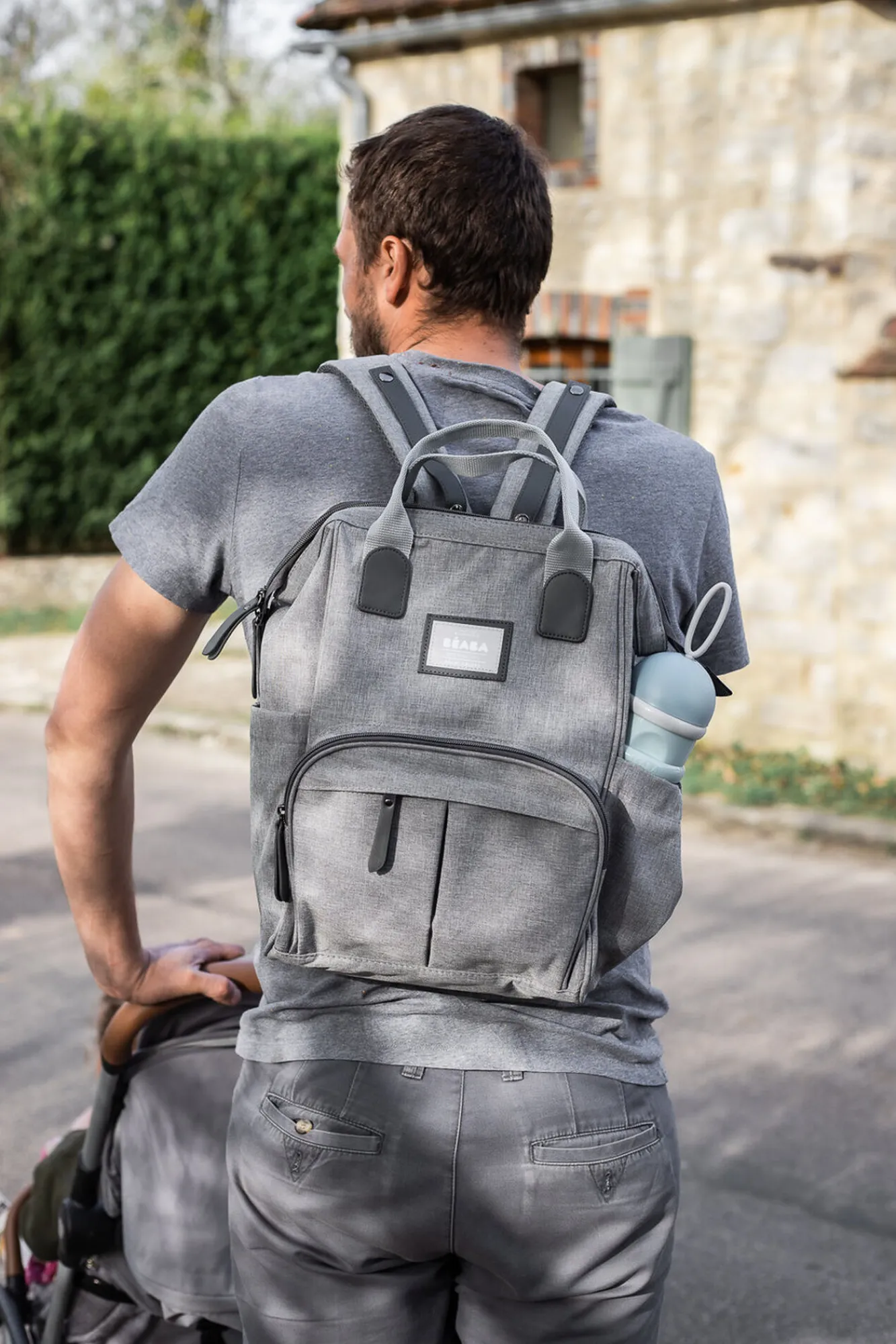 Sacs De Voyage*BÉABA Sac A Langer Wellington Heather Grey