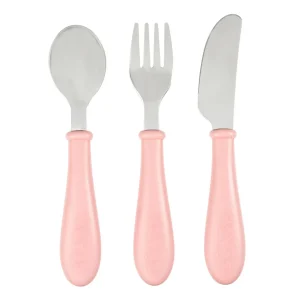 Couverts, Vaisselle Et Bavoirs*BÉABA Set 3 Couverts Inox Old Pink